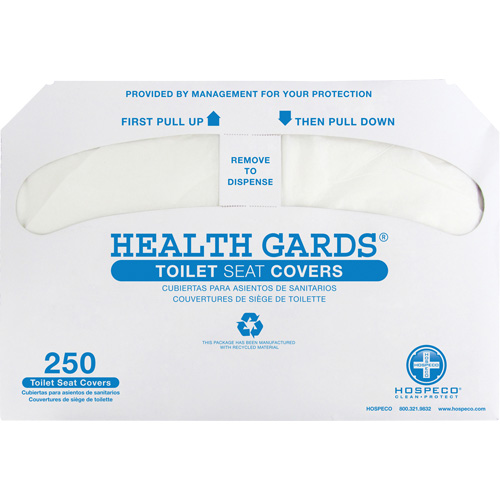 Health Gards&reg; Half-Fold Toilet Seat Covers O-Max