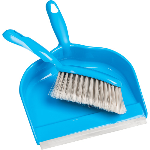 Counter Brush with Dust Pan, Plastic O-Max