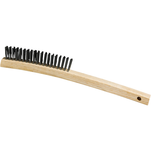 Brosse, Acier, 3 x 19 rangs de fils, Longueur 13-3/4" O-Max