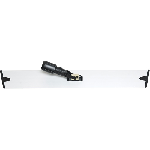 Support de vadrouille &agrave; &eacute;pousseter en microfibres &agrave; boucles et crochets, 24", Aluminium O-Max