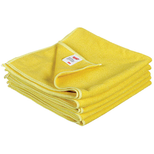 Scotch-Brite High Performance Cleaning Cloth, Microfibre, Yellow O-Max