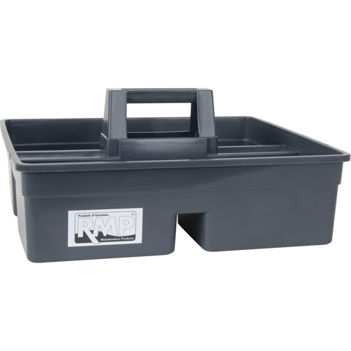 Tool Caddy, 6.75" x 11.75" x 4", Grey O-Max