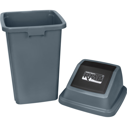 Poubelle, Plastique, 26 gal. US O-Max