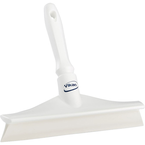 Raclette ultra hygi&eacute;nique pour paillasse, 10", Blanc O-Max