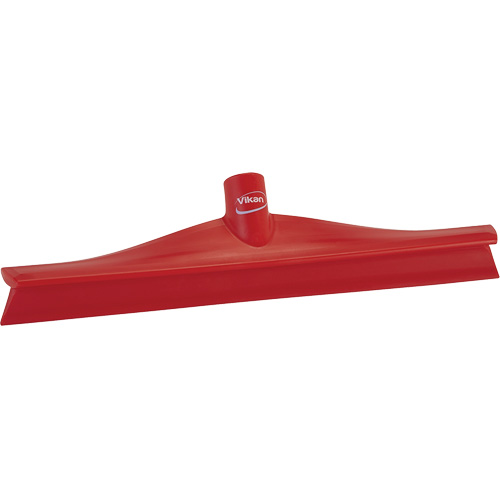 Raclette ultra hygi&eacute;nique pour paillasse, 16", Rouge O-Max
