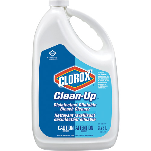 Nettoyant et d&eacute;sinfectant de surface avec javellisant Clean-Up, 3,78 L, Cruche O-Max