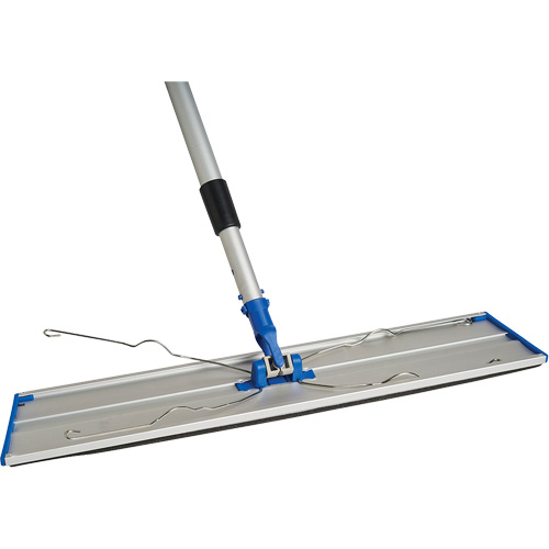 Support de vadrouille &agrave; &eacute;pousseter Static Attack, 24", Aluminium O-Max