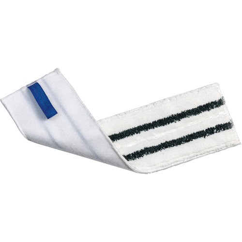 Wet Mop Pad, Scrubber, Microfibre, 4-1/2" x 18" O-Max