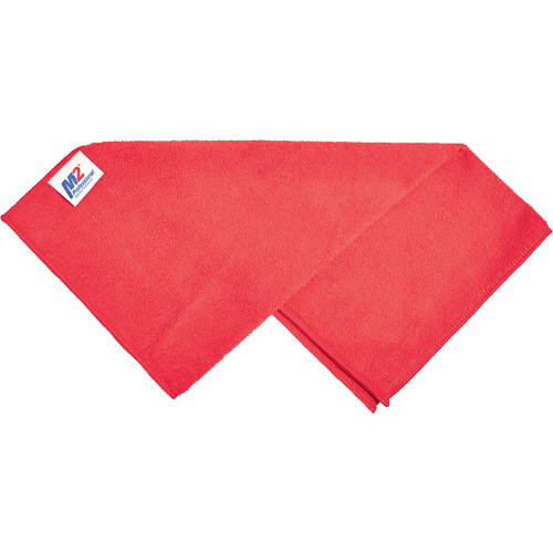 Cleaning Cloth, Microfibre, Red O-Max