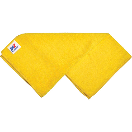 Chiffon de nettoyage, Microfibre, Jaune O-Max