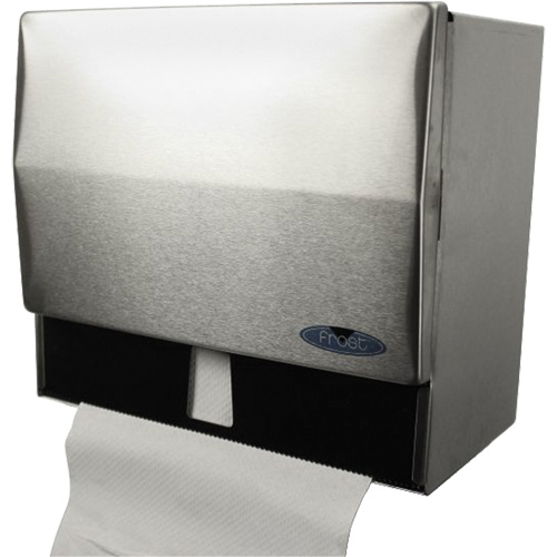 Universal Towel Dispener, Manual, 10.5" W x 6.75" D x 9.5" H O-Max