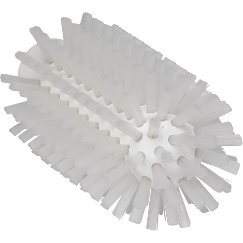 Brosse de 2,5", Soies Ferme, Longueur de 5-3/5", Blanc O-Max