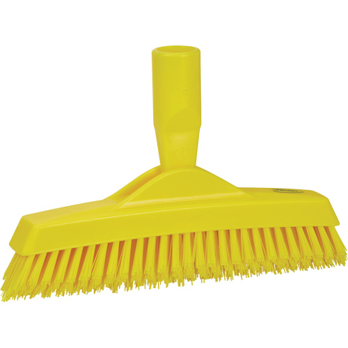 Brosse &agrave; coulis, Soies Ferme, Longueur de 9-1/4", Jaune O-Max