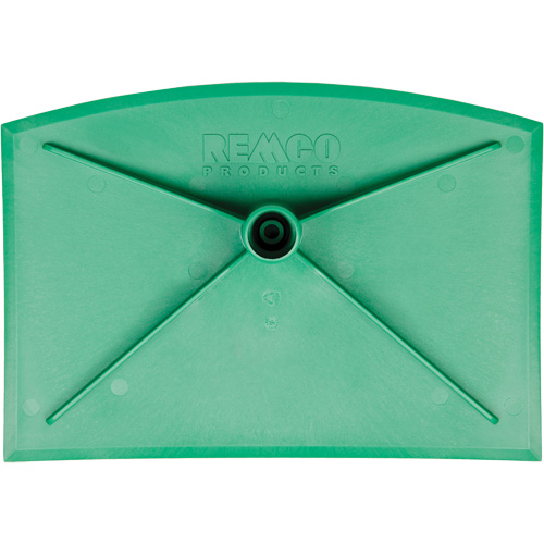 T&ecirc;te de binette pour service alimentaire, Vert, 8" la x 11-1/4" lo O-Max