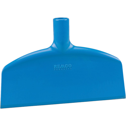 Nylon Floor Scraper, Blue, 10-1/4" W x 7" L O-Max