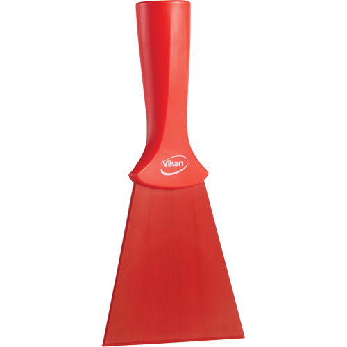 Nylon Scraper with Threaded Handle, Red, 4" W x 8" L O-Max
