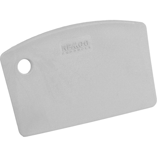 Mini grattoir de paillasse perceptible par d&eacute;tecteur de m&eacute;tal, Gris, 5-1/4" la x 3-2/5" lo O-Max