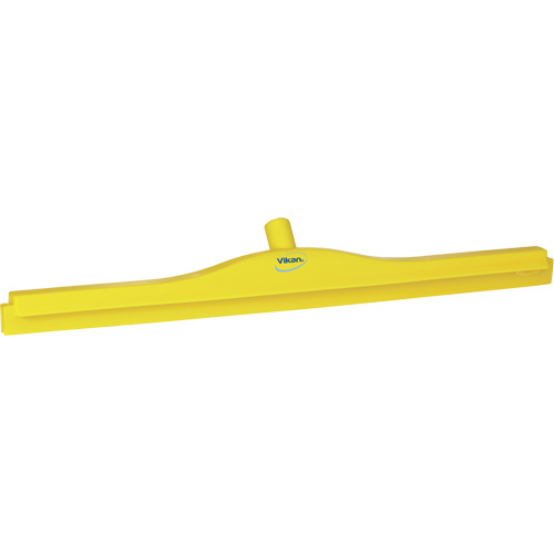 Raclette &agrave; lame double ultra hygi&eacute;nique, 28", Jaune O-Max