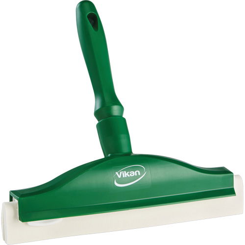 Raclette de paillasse avec lame en mousse, 10", Vert O-Max