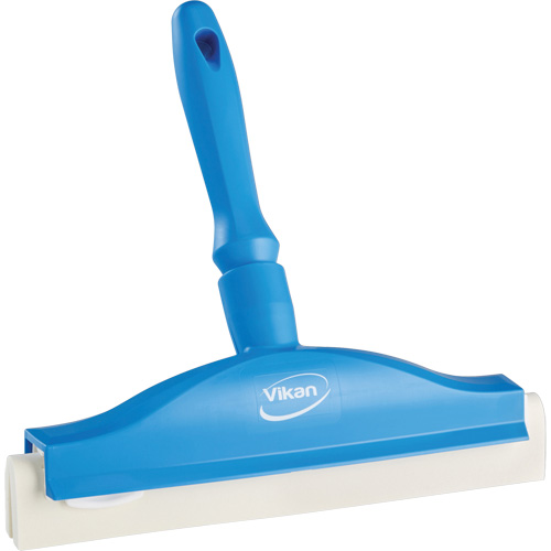 Raclette de paillasse avec lame en mousse, 10", Bleu O-Max