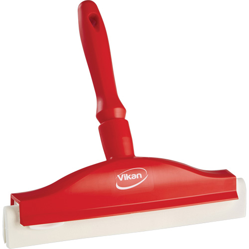 Raclette de paillasse avec lame en mousse, 10", Rouge O-Max