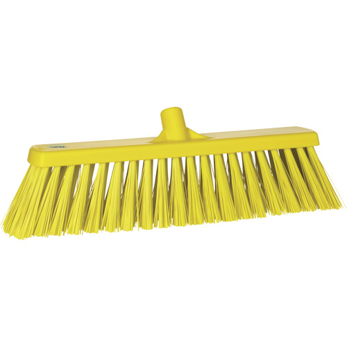 Balai-brosse robuste, Crins Ferme, 20", Polyester, Jaune O-Max