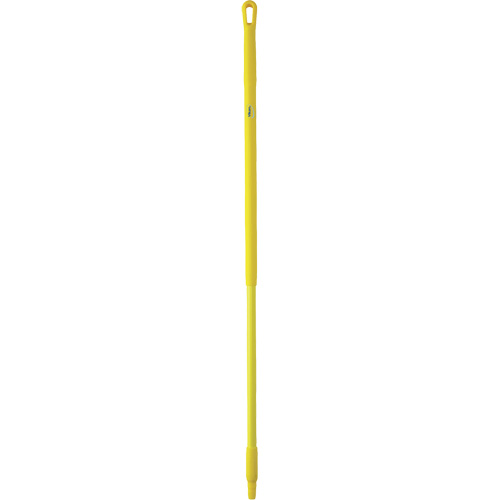 Handle, Broom/Brush/Pad Holder/Scraper/Squeegee, Yellow, Standard, 51-1/2" L O-Max