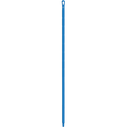 Manche ultra hygi&eacute;nique, Balai/Brosse/Support &agrave; tampon/Grattoir/Raclette, Bleu, Ergonomique, 67" lo O-Max