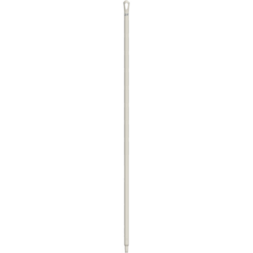 Manche ultra hygi&eacute;nique, Balai/Brosse/Support &agrave; tampon/Grattoir/Raclette, Blanc, Ergonomique, 67" lo O-Max