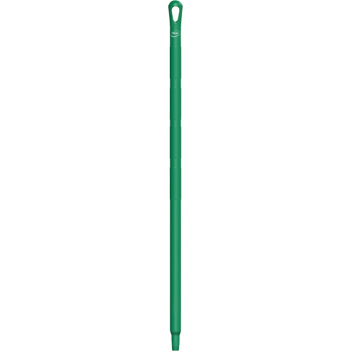Manche ultra hygi&eacute;nique, Balai/Brosse/Support &agrave; tampon/Grattoir/Raclette, Vert, Standard, 40" lo O-Max