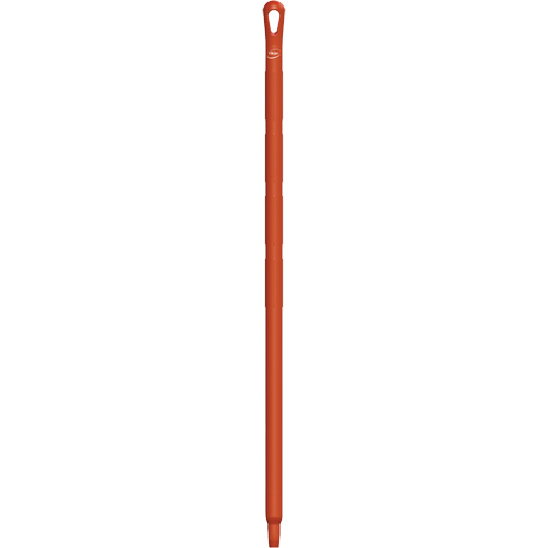 Manche ultra hygi&eacute;nique, Balai/Brosse/Support &agrave; tampon/Grattoir/Raclette, Rouge, Standard, 40" lo O-Max