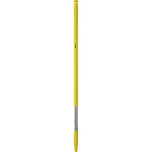 Handle, Broom/Brush/Pad Holder/Scraper/Squeegee, Yellow, Standard, 40" L O-Max