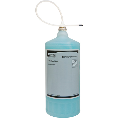 Recharge de savon liquide hydratant OneShot, Cr&egrave;me, 1600 ml, Parfum&eacute; O-Max