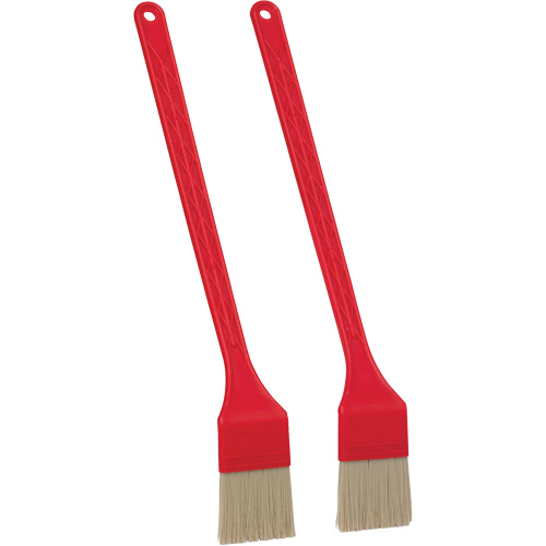 Pinceau pour grille-pain, Longueur de 15-1/2", Rouge O-Max