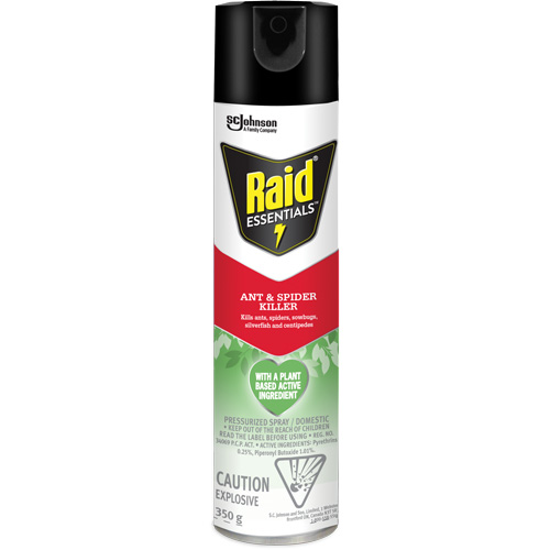 Raid&reg; Essentials Ant & Spider Killer, 350 g, Aerosol Can O-Max