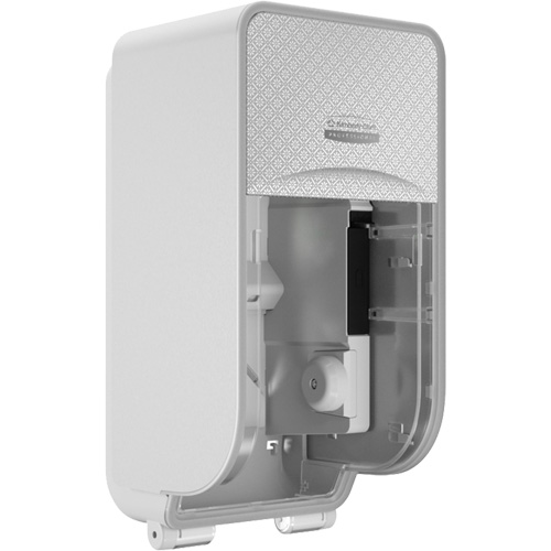 Icon Standard Roll Vertical Toilet Paper Dispenser, Multiple Roll Capacity O-Max