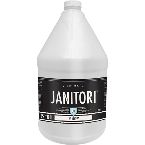 Nettoyant &agrave; fen&ecirc;tre Janitori 01, 4 L, Cruche O-Max
