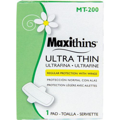 Serviettes Maxi Maxithins ultra minces avec ailes O-Max