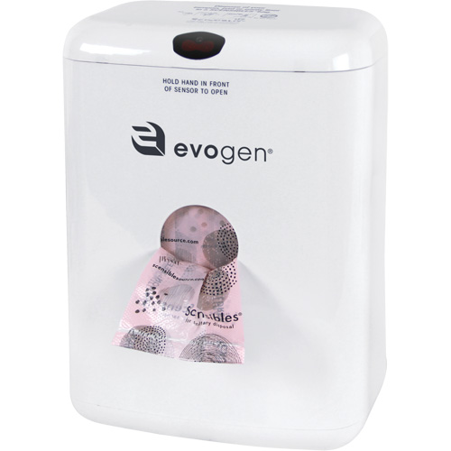 EvoGen&reg; No-Touch Combination Waste Receptacle O-Max