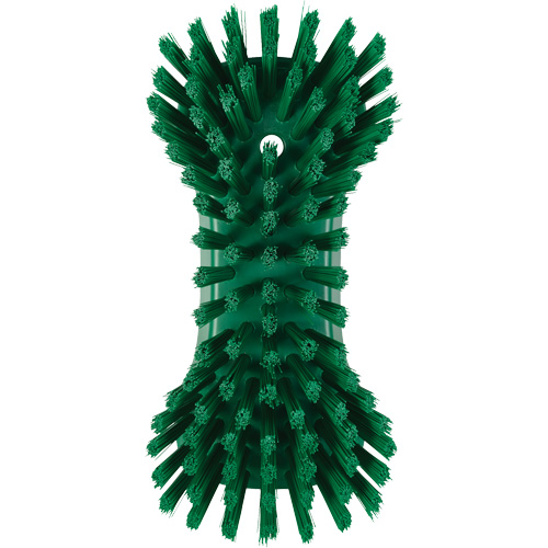 Brosse &agrave; main, Soies Tr&egrave;s ferme, Longueur de 9-1/10", Vert O-Max
