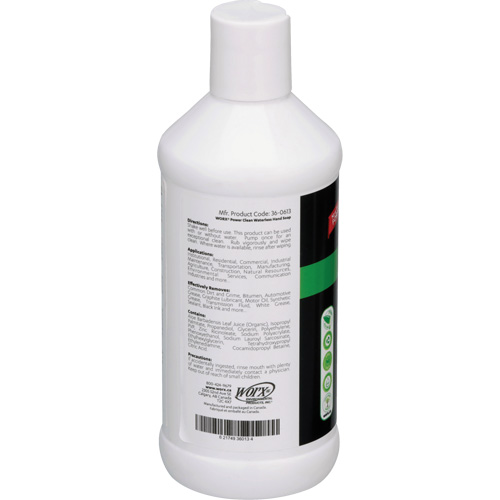 Savon pour les mains sans eau Power Clean, Liquide, 384 ml, Sans parfum O-Max