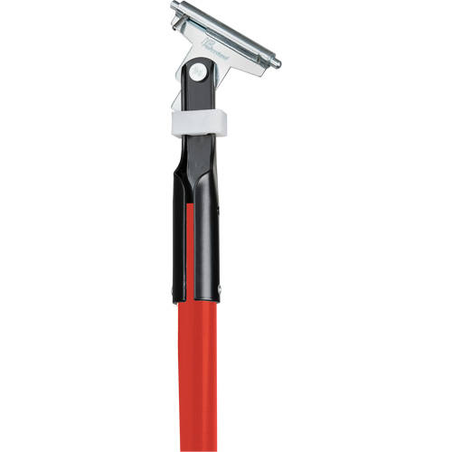 Manche rouge pour vadrouille &agrave; &eacute;pousseter Clipper, Fibre de verre, 1" dia, 60" lo O-Max