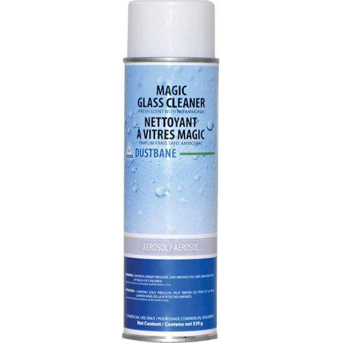 Magic Glass Cleaner, 539 g, Aerosol Can O-Max