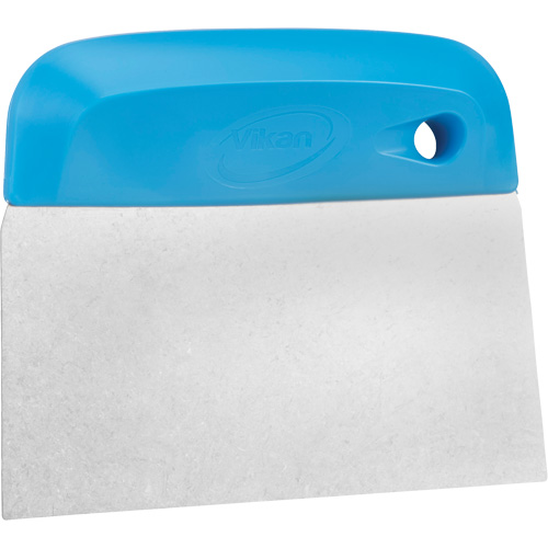 Coupe-p&acirc;te flexible en acier inoxydable, Bleu, 4-1/2" la x 5-3/4" lo O-Max