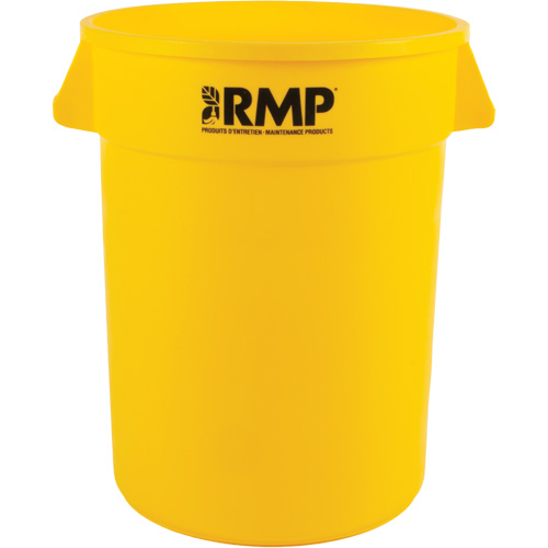 Garbage Bin, Polyethylene, 32 US gal. O-Max