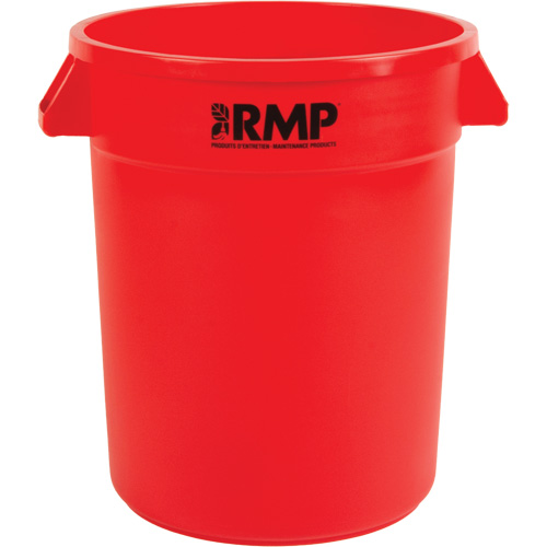Garbage Bin, Polyethylene, 20 US gal. O-Max