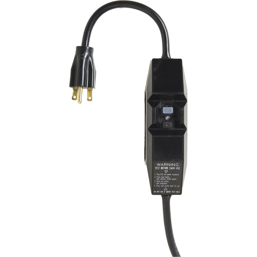 Bloc dalimentation 120 V avec dispositif de protection contre les fuites de courant pour tapis industriels PRO O-Max