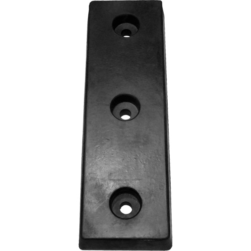 Butoirs de quai en caoutchouc moul&eacute;s, Caoutchouc, 30" la x 4" p x 10" h O-Max