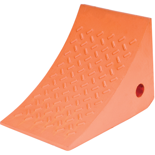 Cales-roue, Ur&eacute;thane, Orange, 8" la x 11" p x 8" h O-Max