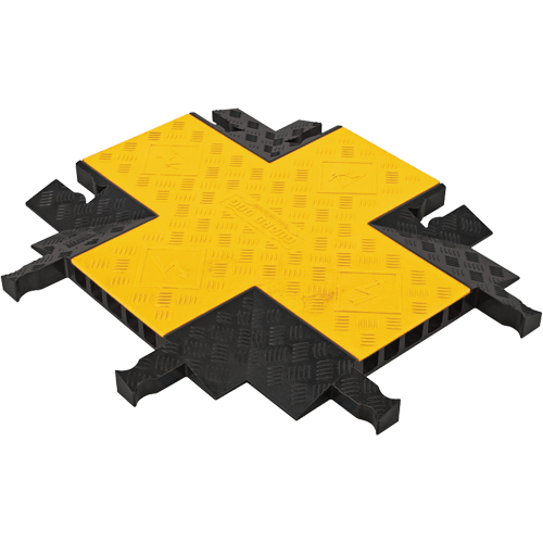 Yellow Jacket&reg; 5-Channel Heavy Duty Cable Protector - 4-Way Connector O-Max